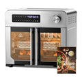 24QT French Door Countertop Air Fryer Toaster Oven10-in-1